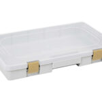 W3 GAME TACKLE BOX 36X22.5X5CM S1 GREY/CLEAR