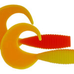 CURLYPUP 5.1CM 2G YELLOW/ORANGE GARLIC 10Tk