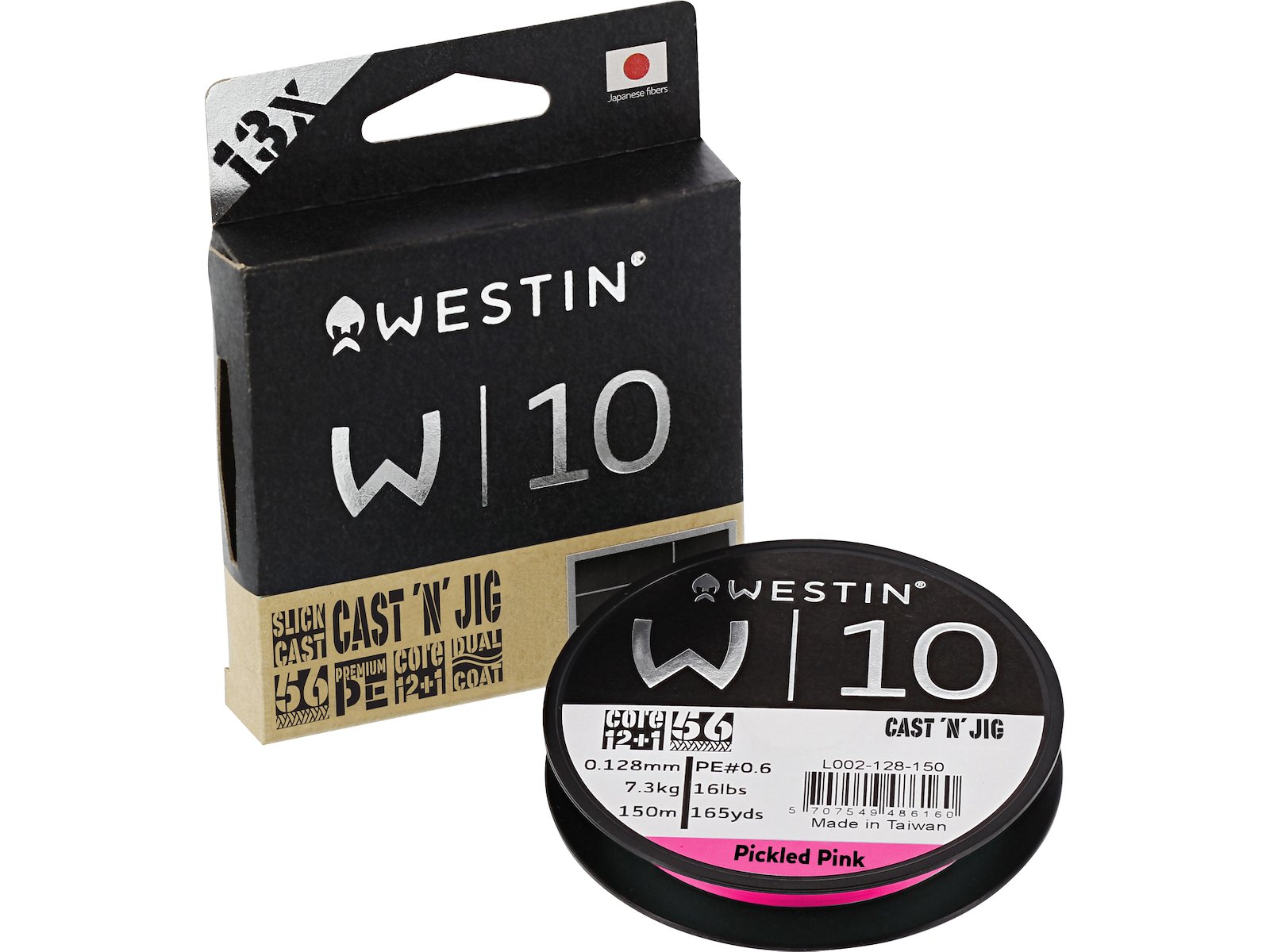 l004_w10-13-braid-cast-n-jig_headline_large-1.jpg W10 13-BRAID CAST 'N' JIG 110M/120YDS 0.148MM 9.0KG/20LBS PE0.8 PICKLED PINK - Pilt 1